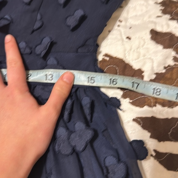 Dainty Jewells Blue Bishop Sleeve Maxi Dress - Picture 5 of 6